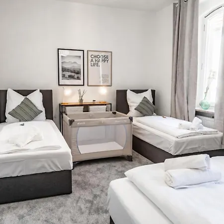 Apartmán Ruhige, Zentrale Fuer 8 Mit Parkplatz *